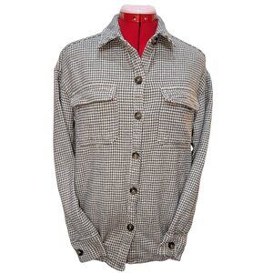 Hollister Women's Boyfriend Fit Flannel Shirt-100% cotton